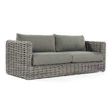 Garnitur aus polyrattan kunststofffaser, geeignet für den außenbereich: Sonnenpartner Sands Loungesofa