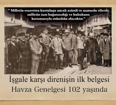 28 mayıs 1919 yılında atatürk buradan telgraf ile bir genelge yayınladı ve bu genelgede. Havzagenelgesi Hashtag On Twitter