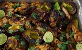 James Martin Oven Roasted Avocado With Chicken Wings Recipe James Martin Recipes Wing Recipes Oven Roasted Avocado