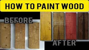 As you can see, anyone can learn how to thin wood stain and obtain even, great looking surfaces. Best Way To Paint Wood Easiest Way To Change The Color Of Wood Design 2020 Ø±ÙˆØ´ ØªØºÛŒÛŒØ± Ø±Ù†Ú¯ Ú†ÙˆØ¨ Youtube
