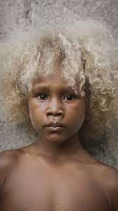 Our Solomon Islands 🇸🇧 natural blonde. You can find blonde person(s) in  most or all of our Provinces. Naturally It's in our gene. 📷 aelanlife