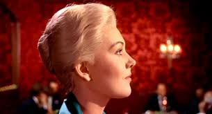 From my ***Vertigo*** review: "At a restaurant called Ernie's (practically  a San Francisco landmark at the time and the first of many to be visited),  Scottie sits at the bar observing Gavin