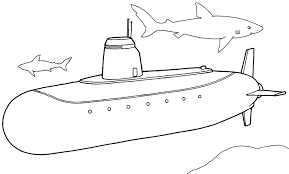 Best coloring pages printable, please share page link. Submarine Coloring Pages To Print Coloring Home