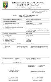 Pada umumnya surat dinas dibuat oleh instansi atau lembaga baik pihak swasta ataupun negeri misalnya seperti sekolah, perusahaan. Contoh Surat Perjalanan Dinas Swasta