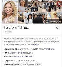 Maybe you would like to learn more about one of these? Fabiola Yanez Demandara A Google Por Tratarla De Chiruza Noticias Cadena 3 Argentina