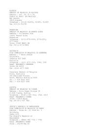 This city is kuala lumpur. Malaysia Visa Malaysian Embassy Information Telecommunications Equipment Foreign Policy