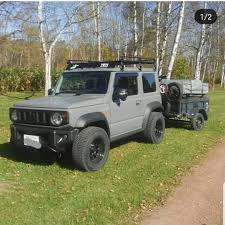 jesse the new jimny towing a camper trailer jimny suzuki jb64 jb74 sierra suzukijimny 4x4 camping ca suzuki jimny new suzuki jimny expedition vehicle