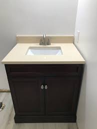 Bathroom Vanity Sidewall Gap