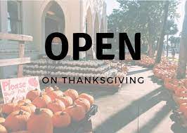 Jacksonville fl restaurants open thanksgiving day. Open On Thanksgiving 2020 In St Augustine Florida Oldcity Com