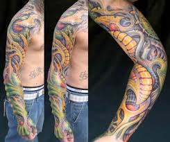 Guy Atchison Hyperspace Studios Aka My Hero Biomechanical Tattoo Tattoos Sleeve Tattoos