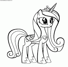 Dibujos Para Colorear De My Little Pony