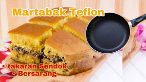 Dijamin anda pasti bisa membuatnya. Martabak Teflon Takaran Sendok Bersarang Sempurna Tanpa Ragi Anti Gagal Terang Bulan Youtube