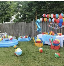 Pin By Gyann Miranda On Baby Ideas Outdoors Birthday Party Boys 1st Birthday Party Ideas Birthday Party Planning