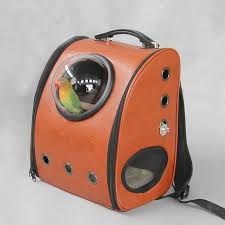 Portable Outdoor Travel Bird Carrier Backpack Bird Carrier Dog Travel Cage Outdoor Travel