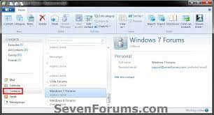 Agri exchange provides the facility to the importers to track the presence. Windows Live Mail Export And Import Contacts Windows 7 Help Forums