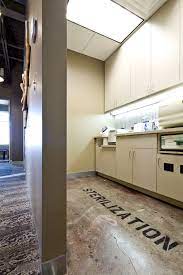 Love The Graphic Nature Of The Text Progressive Architecture White Bear Lake Dental Office Design Interiors Dental Office Decor Clinic Design