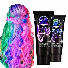 While you may have enjoyed your blue or green (maybe even blue and green) hair, you've decided it's time for a change. 60ml Thermochromic Color Change Hair Dye Semi Permanent Paint Magical Grey Purple Green Blue Hair Color Dye Cream For Hair Style Big Offer 0374 Cicig