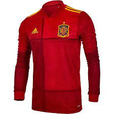 Barcelona soccer jerseys | home, away, third. Spain Home Jersey L S Euro 2020 Spain Long Sleeve Soccer Jersey