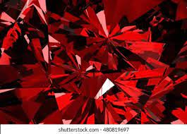 Beautiful diamond crystals on red background. Red Diamond Crystal Closeup Texture Background Stock Illustration 480819697