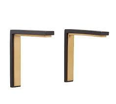 Great news!!!you're in the right place for brass corner brackets. Customizable Brackets Shelves Pottery Barn