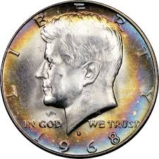 1968 D 50c Ms Kennedy Half Dollars Ngc