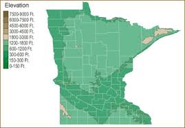 map of minnesota lakes streams and rivers