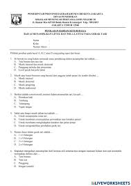 Check spelling or type a new query. Penilaian Bab 14 Seni Budaya Worksheet