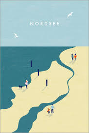Caeleb dressel, lilly king and katinka hosszu achieved brilliant feats to end the fina world championships on a high. Poster Nordsee Illustration Katinka Reinke Ebay
