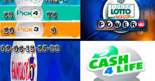 Las Loterias De La Florida Powerball Cash 4 Life Loto Xtra Jackpot Fantasy 5 Pick 2 Pick 3 Pick 4 Loteria De La Florida Loteria Probabilidad Y Estadistica