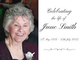 Celebration of Life for June Smith