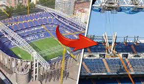 ⚽️ official profile of real madrid c.f. Bernabeu Umbau Klapp Tribune Im Innenraum Dachtrager Komplett Real Total