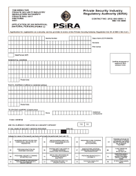 Psira Individual Renewal Form Download Fill Online Printable Fillable Blank Pdffiller