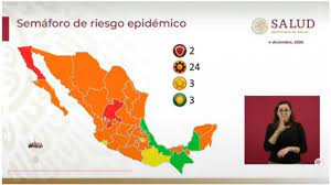 Jul 02, 2021 · sin embargo, la positividad en pruebas de la ciudad aumentó en el último mes 4.618 puntos porcentuales. Mapa Del Semaforo Epidemiologico En Mexico Del 7 Al 13 De Diciembre As Mexico