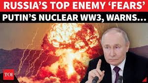 Nuclear WW3 imminent? Russia's 'top enemy' sends SOS to Trump and Putin  after nuke weapons test Europe is in shock after US President Donald Trump  announced that Washington will resume nuclear tests.