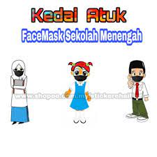 Kartun murid murid sekolah rendah. Reusable Face Mask Kain Hitam Kanak 2 Budak Murid Tadika Sekolah Rendah Menengah 3 Layer Anti Dust And Microb Shopee Malaysia