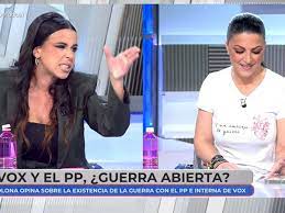 Sarah Santaolalla, a punto de dejar 'En boca de todos' por el ataque  personal de Macarena Olona: "Este es el problema de traer a basura fascista"
