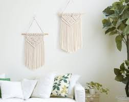 Diy macrame wall hanging is the latest craze in diy interior designs. Macrame Etsy