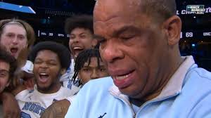 Hubert Davis Gets Emotional After UNC Advances To The Final Four