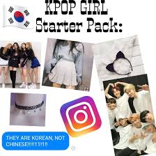 Kpop Girl Starter Pack Kpop Girls Kpop Girl