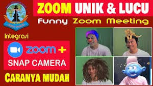 Sebuah penelitian terbaru menyebutkan profesional muda mengaku 80% dari mereka bekerja dari atas kasur (tidak baik untuk produktivitas, sekedar informasi). Zoom Meeting Lucu Dan Unik Dengan Snap Camera Zoom Snap Camera Youtube