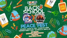 MY TURN’s Back 2 School Peace Fest X Chandler’s Ball