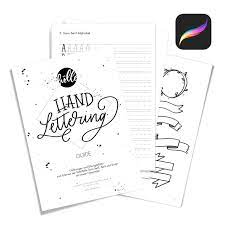 Maybe you would like to learn more about one of these? Hand Lettering Guide Frau Holle Studio