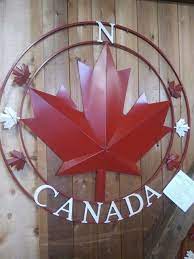 Garden Outdoor Living Decor Canada Metal Wall Art