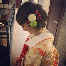 ボブでも大和撫子 ボブヘア ミディアムヘアの和装ヘア９選 marry マリー 着物 髪型 ボブ 結婚式 和装 髪型 ショート 結婚式 ショート