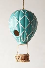 Garden Outdoor House Home Bird Houses Balloons Air Balloon