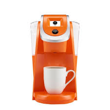 Keurig K200 2 0 Single Serve Brewer In Orange Zest 117603 The Home Depot Keurig Coffee And Espresso Maker Coffee Maker