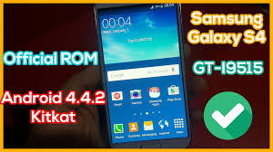 You can also recover your lost android data. Install Official Firmware On Samsung Galaxy S4 Gt I9515 Android 4 4 2 Kitkat Techno