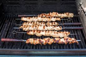 Whisk together your ingredients for the marinade then toss in your chicken and veggies to soak for a minimum of an hour. Grilled Chicken Kabobs Alyona S Cooking