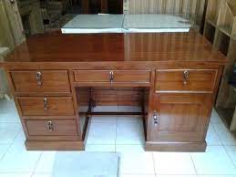 Home » desain meja kerja minimalis modern » meja kerja kayu jati. Meja Kantor Kayu Jati 1 Biro Minimalis Lazada Indonesia
