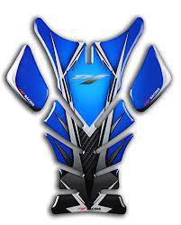 Revso Star Motorcycle Gas Protector Tank Pad Printed 3d Sticker Tank Protector For Yzf R1 R 1 Fz1 Fz8 Fz6 Blue Star Motorcycles Motorcycle Tank Prints